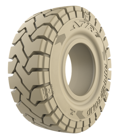 Opona do wózka widłowego pełna 21X8 - 9 200/75-9 Biała STANDARD RUNNERSOLID